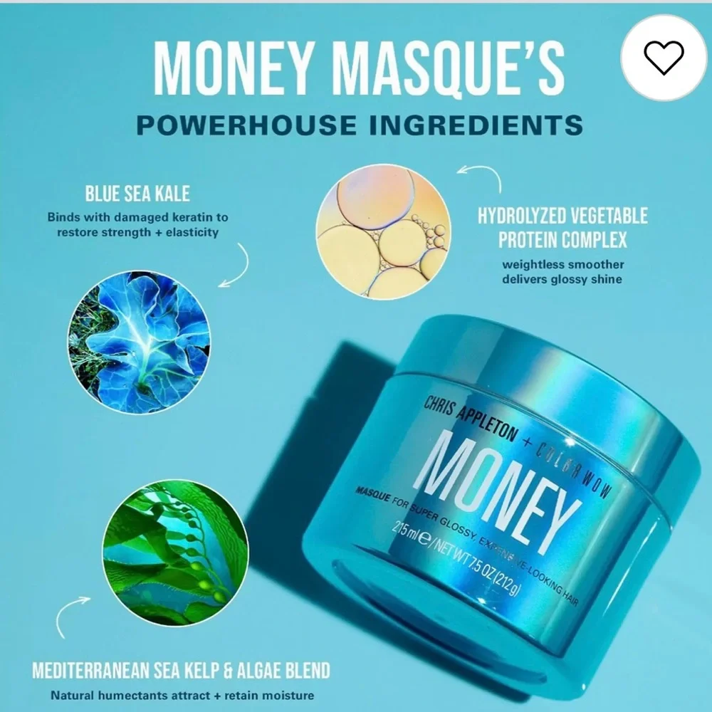 🆕 Money Masque for Super glossy hair. 1.7 oz - Picture 2 of 9